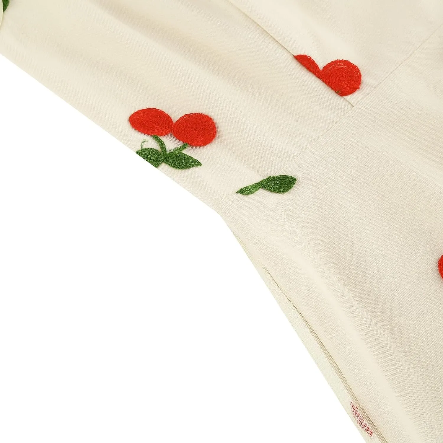 1950s Dresses for Women Vintage Cherry Printed Cocktail Rockabilly Dress A-line Swing Tulle Prom Dress
