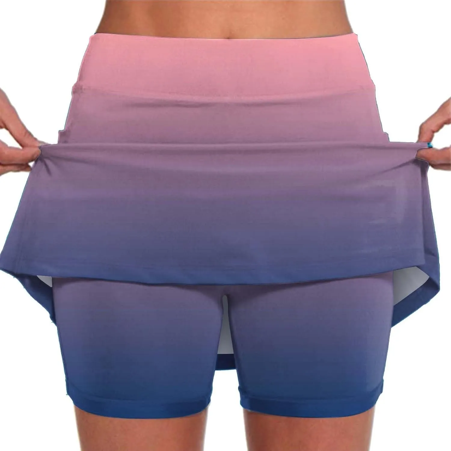 aihihe Pleated Skirts for Women Plus Size Leather Plus Size Golf Skirts for Curvy Women Womens Shorts with Pockets Plus Size