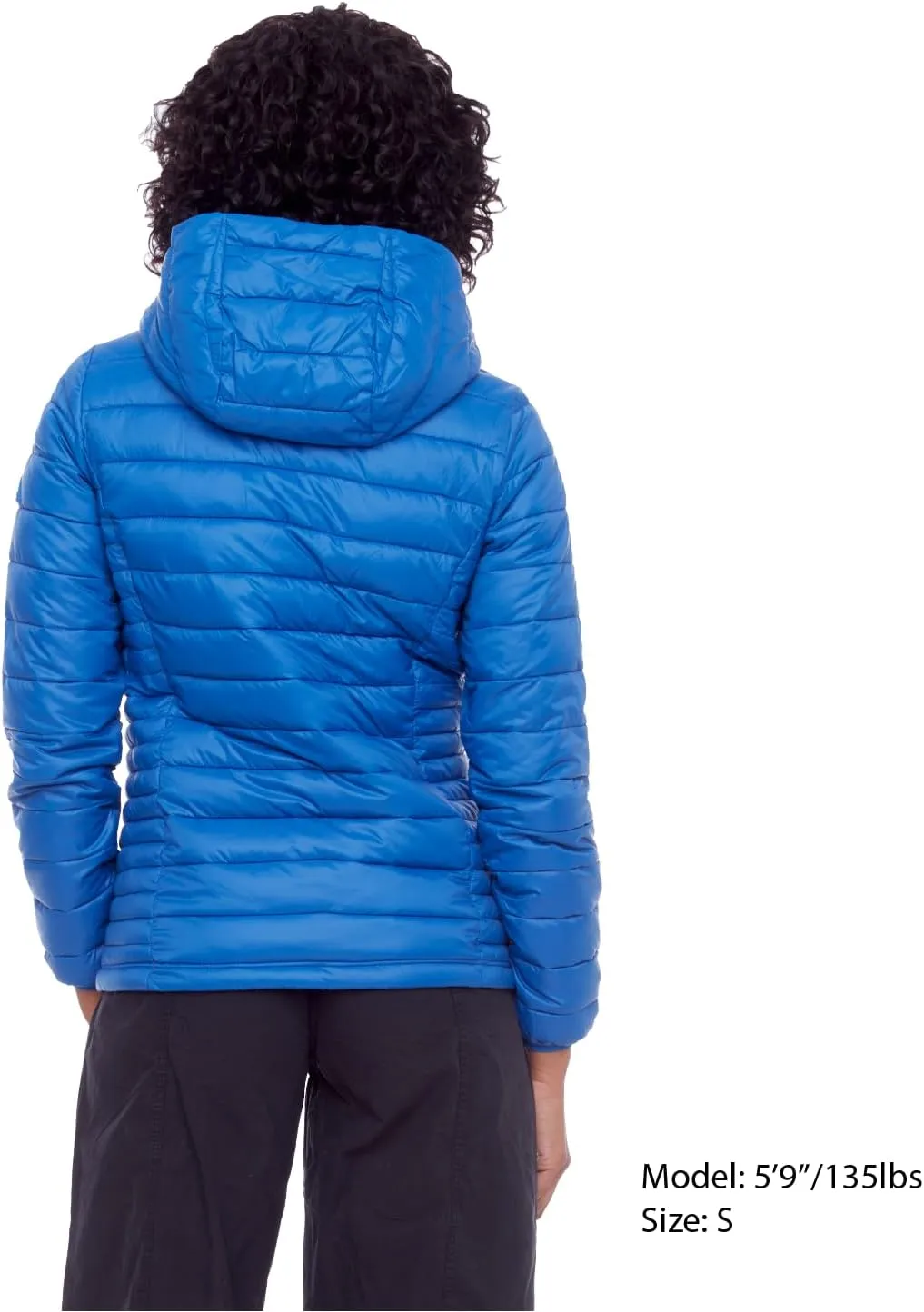ALPINE NORTH Yoho Womens Vegan Down Packable Puffer-Lightweight, Weather-Resistant Jacket With Hood For Women with Carry Bag