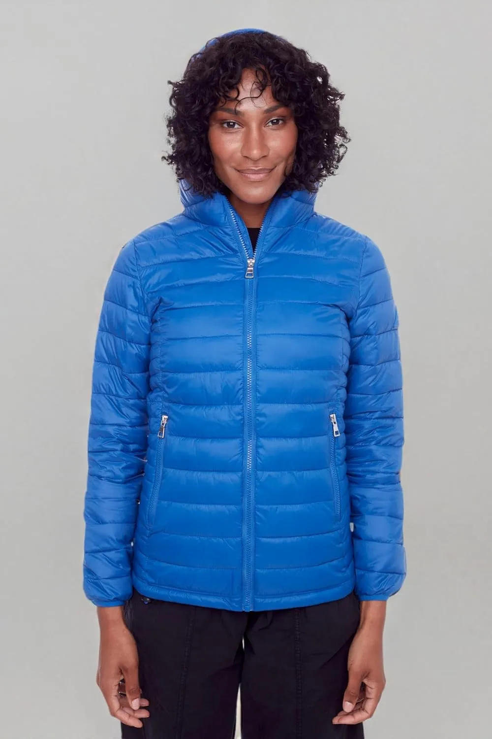 ALPINE NORTH Yoho Womens Vegan Down Packable Puffer-Lightweight, Weather-Resistant Jacket With Hood For Women with Carry Bag