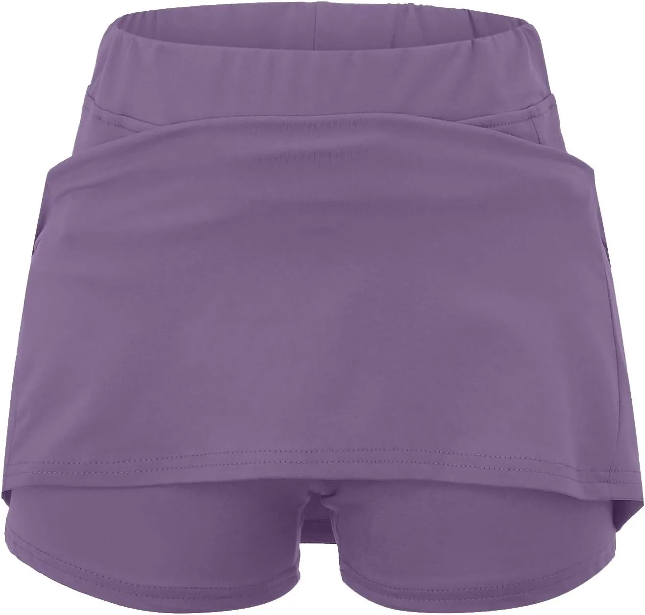 Athletic Skirt with Shorts for Women Golf High Waisted Tennis Skirt Tummy Control Plus Size Skort with Pockets