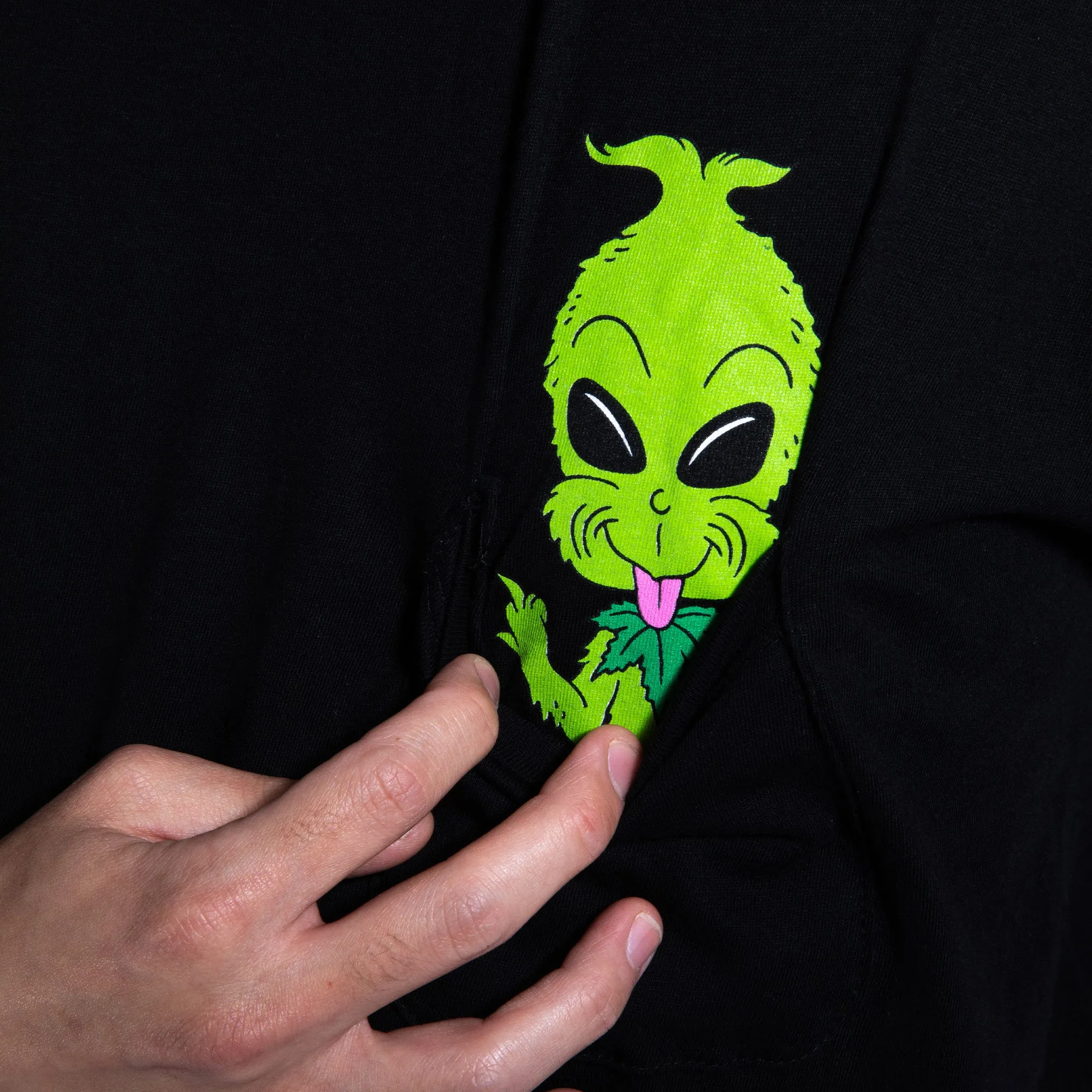 Bah Humbug Pocket Tee (Black)