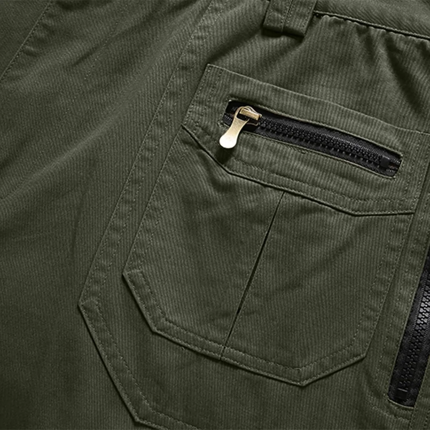 Cargo Pants for Men Slim Fit Stretch Casual Multi-Pocket Straight Sweatpants Loose Joggers Athletic Pants Outdoor