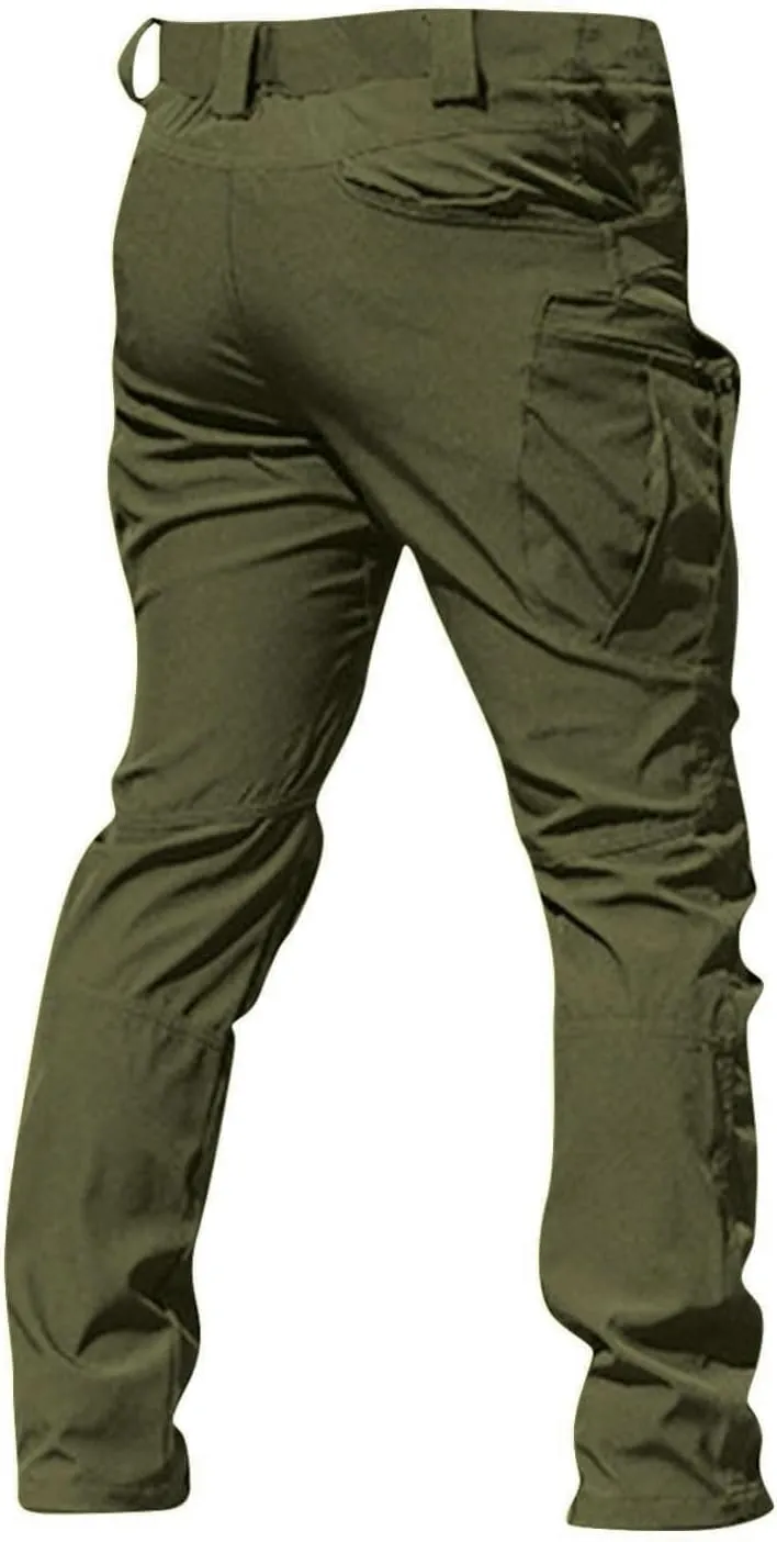 Cargo Pants Men Ripstop Classic Regular Hunting Work Pants Stretch Outdoor Resistant Travel Windproof Hiking Pants