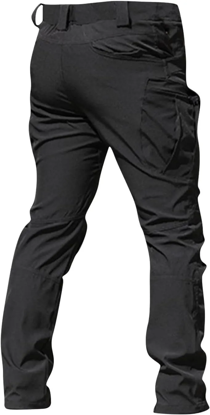 Cargo Pants Men Ripstop Classic Regular Hunting Work Pants Stretch Outdoor Resistant Travel Windproof Hiking Pants