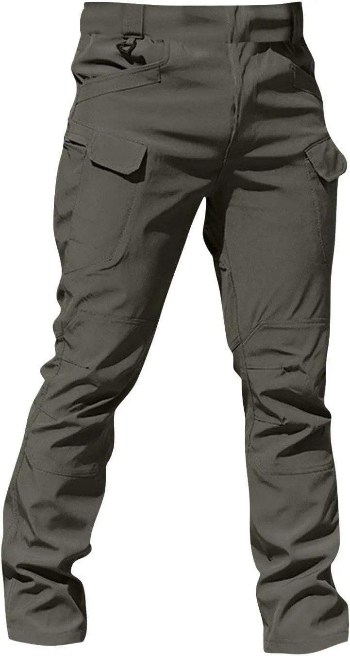 Cargo Pants Men Ripstop Classic Regular Hunting Work Pants Stretch Outdoor Resistant Travel Windproof Hiking Pants