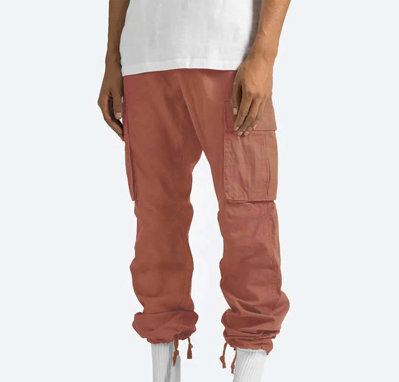 Cargo Pants Men with Multi Pockets Lightweight Outdoor Hiking Jogger Classic Fit Tactical Pant Activewear