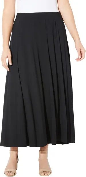Catherines Women's Plus Size Anywear Seamed Skirt