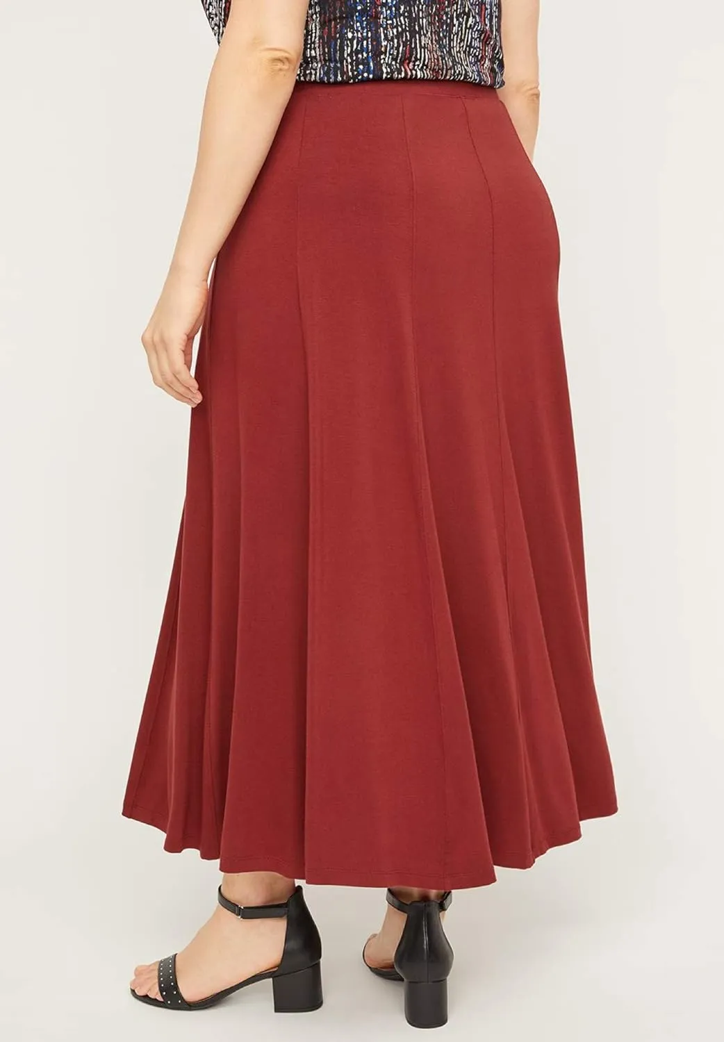 Catherines Women's Plus Size Anywear Seamed Skirt