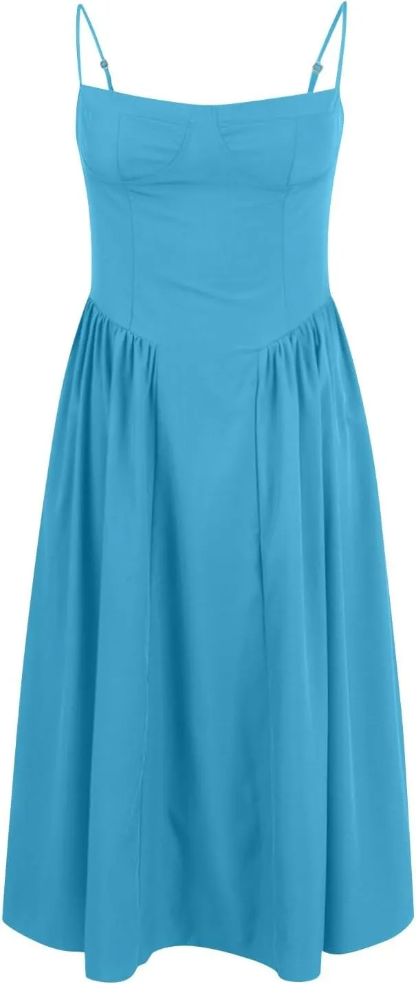 Dresses for Women 2025 Sleeveless Maxi Dress Summer Dresses for Women 2025 Casual Floral Print