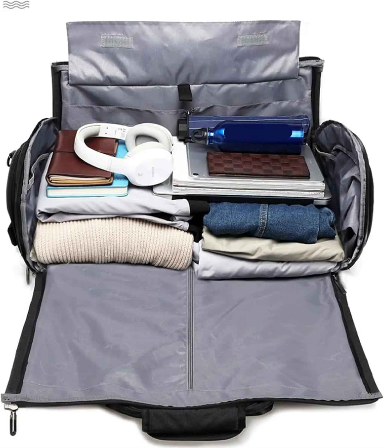 Duffel Bag Travel Garment Bag Versatile 2-in-1 Hanging Suitcase for Men and Women Business Weekend Overnight Bag Travel