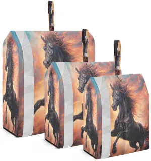 Fire Horse Packing Cubes for Travel 3 Set Travel Bags Organizer Luggage Bags for Travel Compression