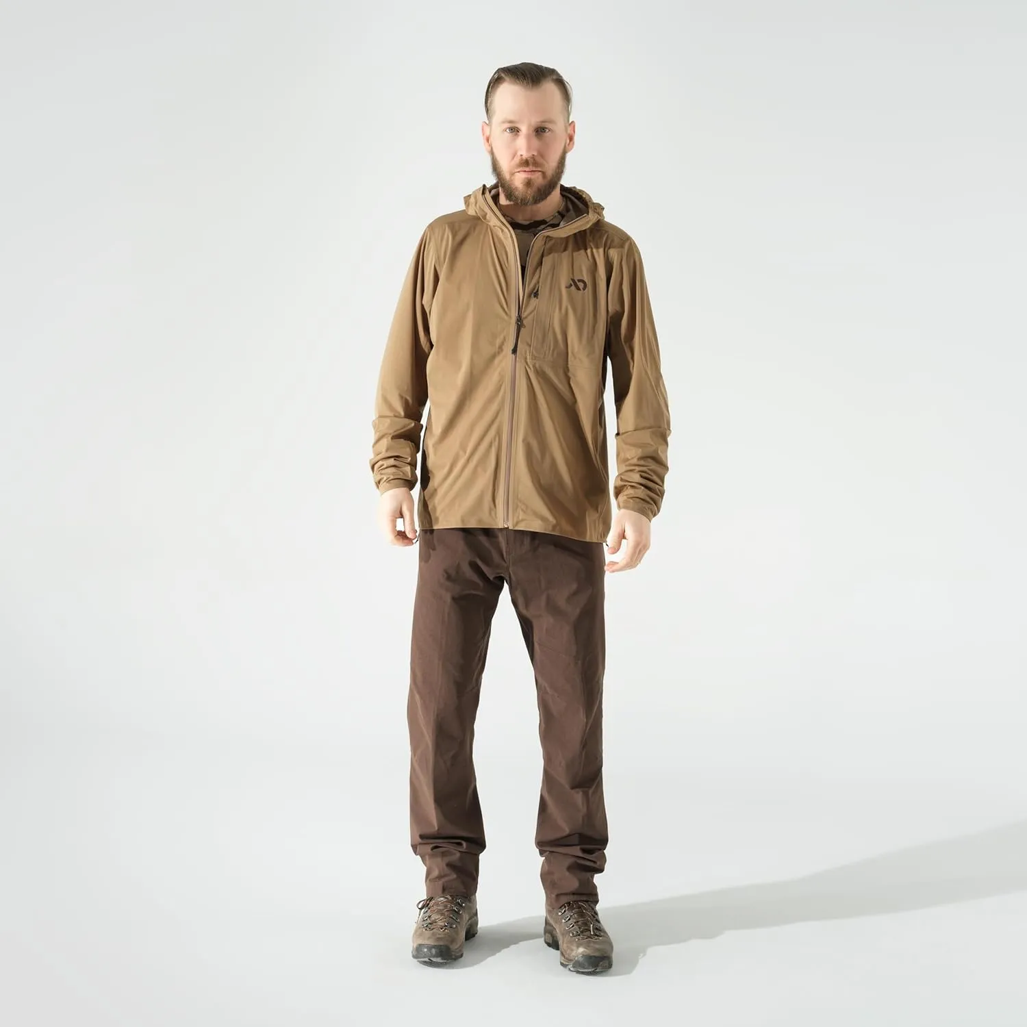 First Lite Mens FlashStorm Jacket - 3-Layer Ultralight Waterproof Rain Coat for Hunting & Fishing