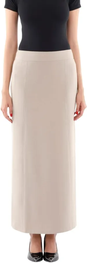 G-Line Maxi Skirts for Women Plus Size A Line High Waisted Ankle Length Solid Women s Long Dress Skirt for Casual or Business