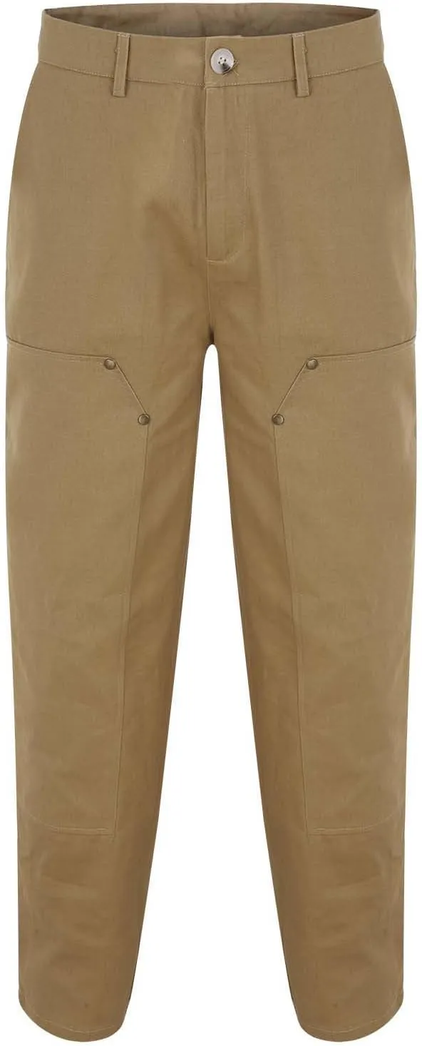GIERIDUC Cargo Pants for Mens Sweatpants with Pockets Casual Open Front Button Fly Slim Fit Hiking Pants Cargo Joggers Pants