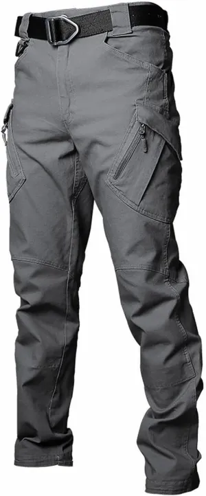 GIERIDUC Mens Cargo Pants Stacked Slim Fit Casual Denim Pants Straight Leg Fashion Jean Pleated Designer Hip Hop Streetwear