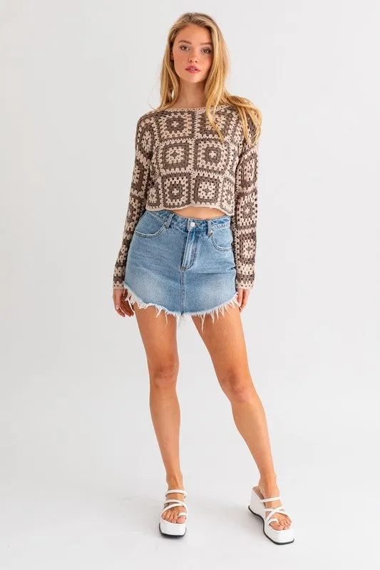Janie Crochet Top