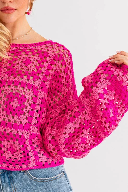Janie Crochet Top