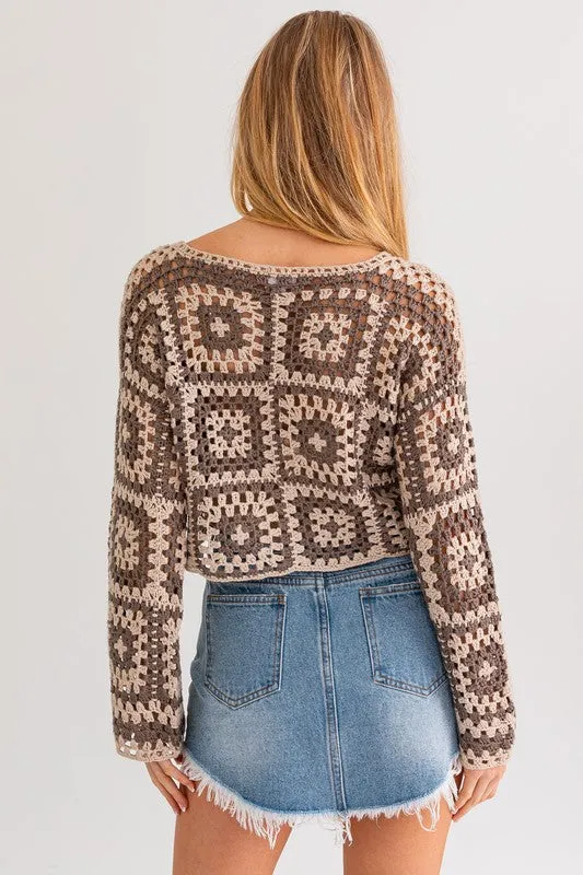 Janie Crochet Top