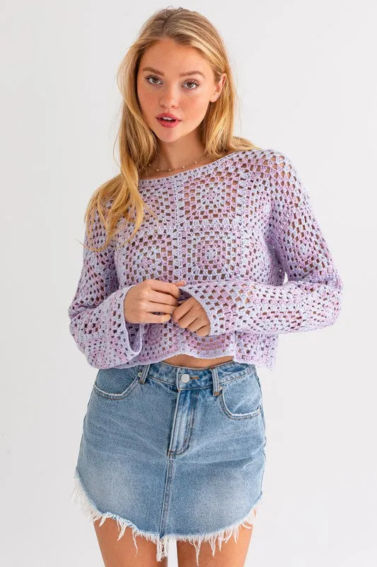 Janie Crochet Top