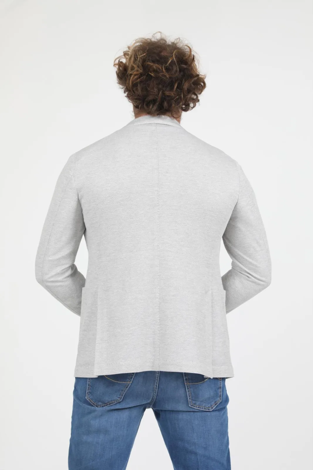 Light Gray Unconstructed Jacket - LBM 1911