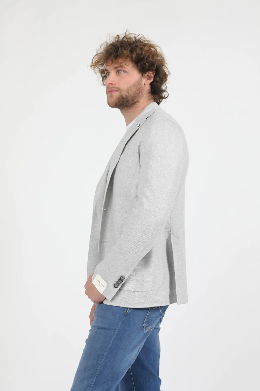 Light Gray Unconstructed Jacket - LBM 1911