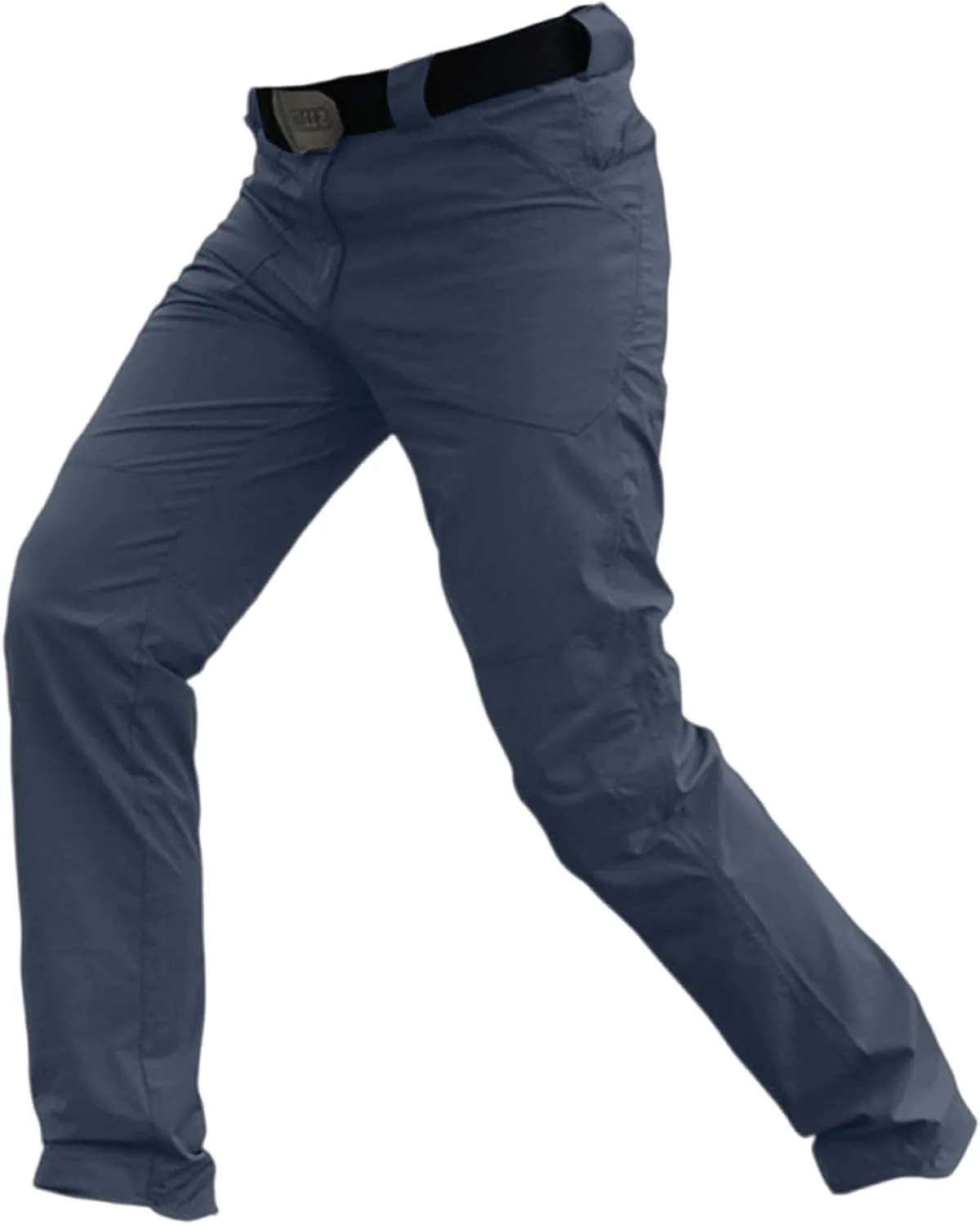Mens Cargo Slim Fit Stretch Pants Button Zipper Classic Dressy Business Office Trousers Going Out Travel Long Pant