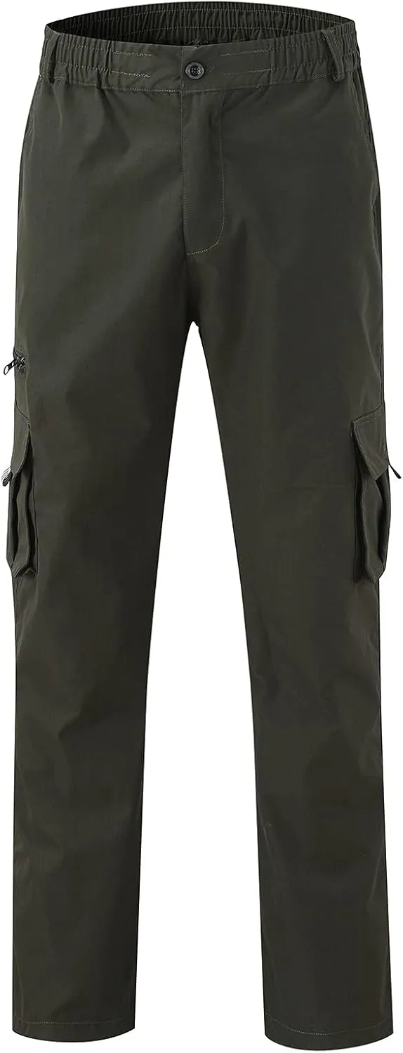 Men's Casual Pants with Multiple Pockets Camo Mens Joggers Sweatpants Corduroy Pants For Young Men Long Plaid Pajama Pants
