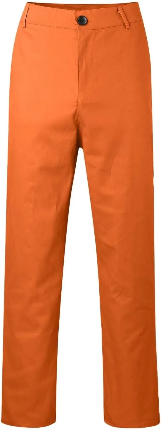 Mens Chino Pants Slim Fit Flat Front Stretch Skinny Straight Leg Classic Twill Dress Pants with Pockets