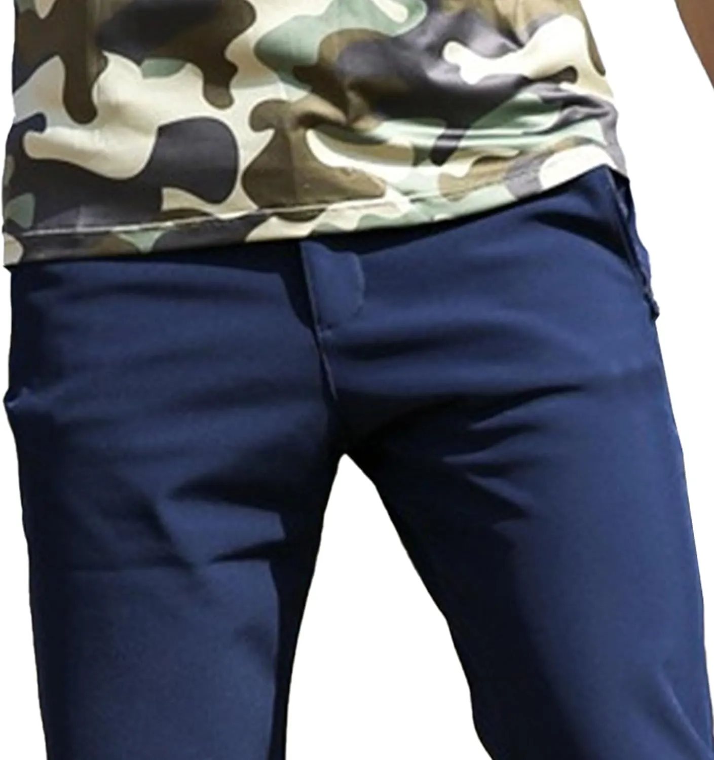 Men's Classic Workout Hiking Pant Golf Stretch Work Dress Slack Lightweight Casual Comfy Trousers
