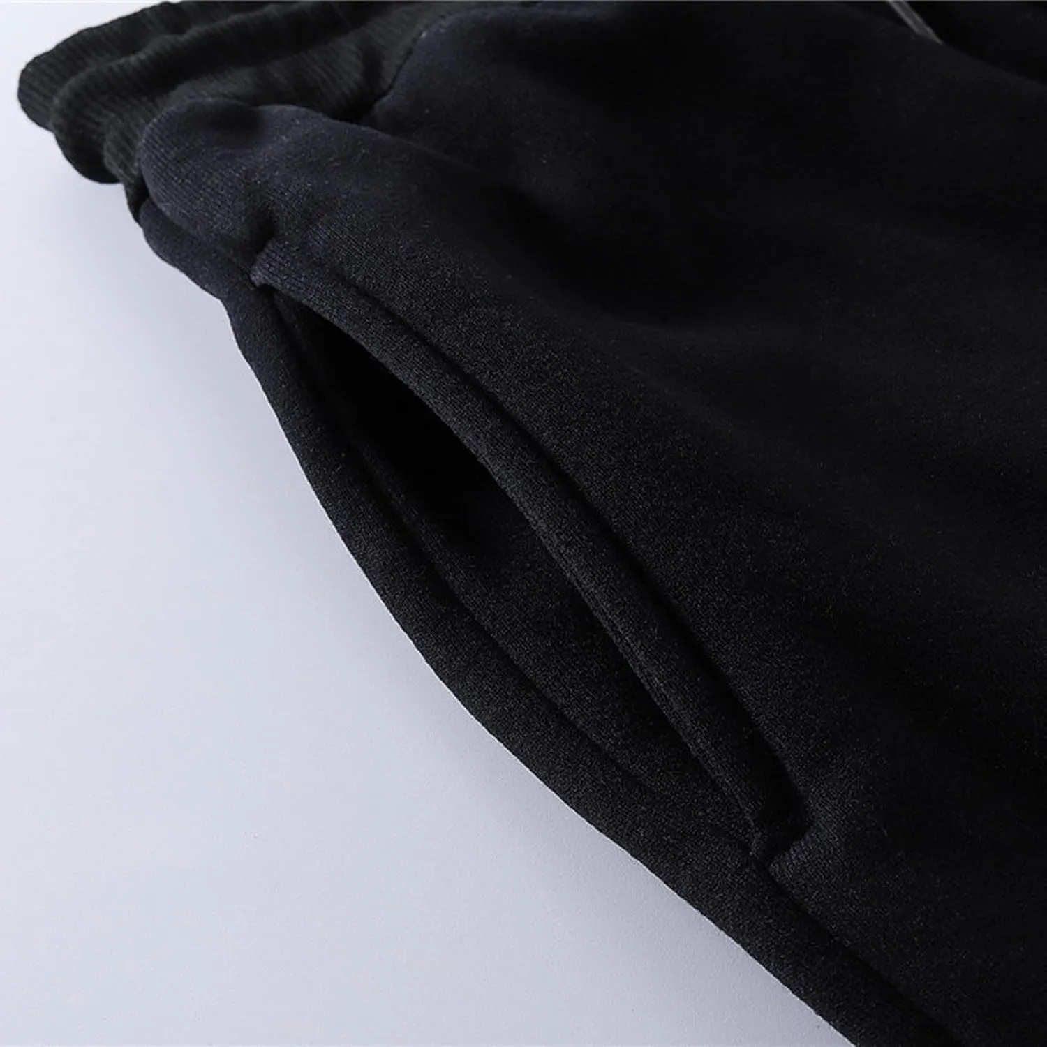 Men's Fashion Sweatpants Baggy Wide Straight Leg Joggers Classic Fit Flat Front Hiking Outdoor Trousers
