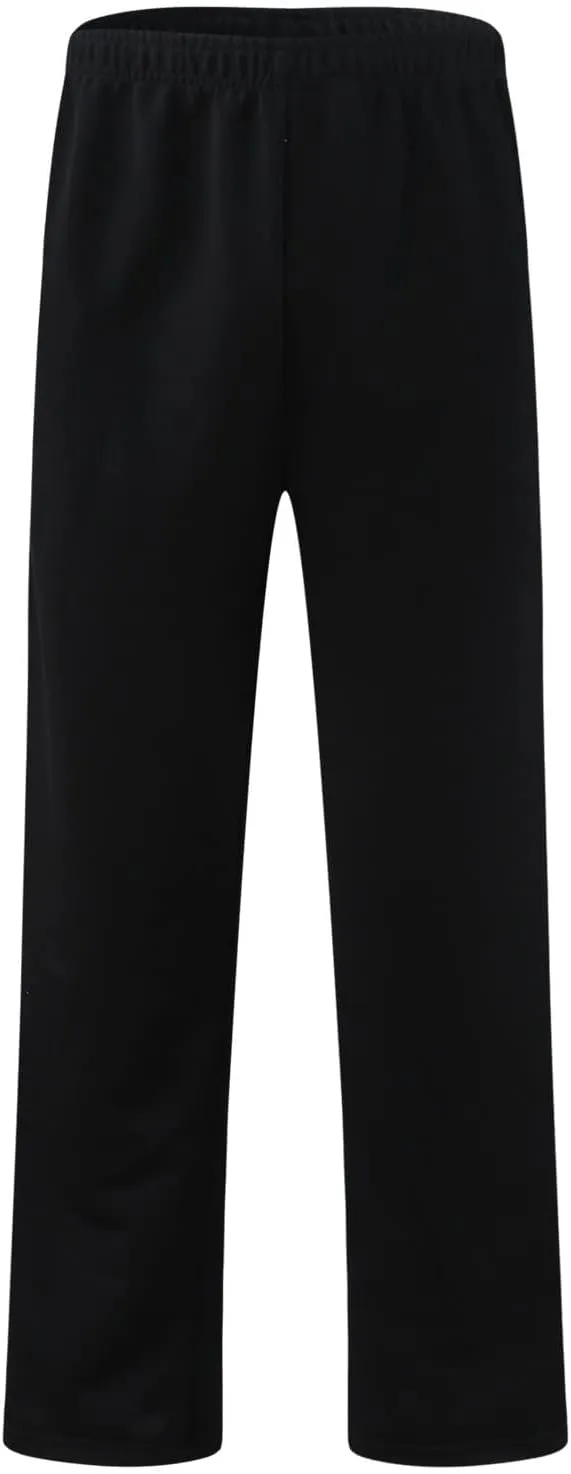 Mens Straight Leg Pants Casual Loose Fit Classic Trendy Solid Sweatpants Outdoor Workout Running Trousers with Pockets