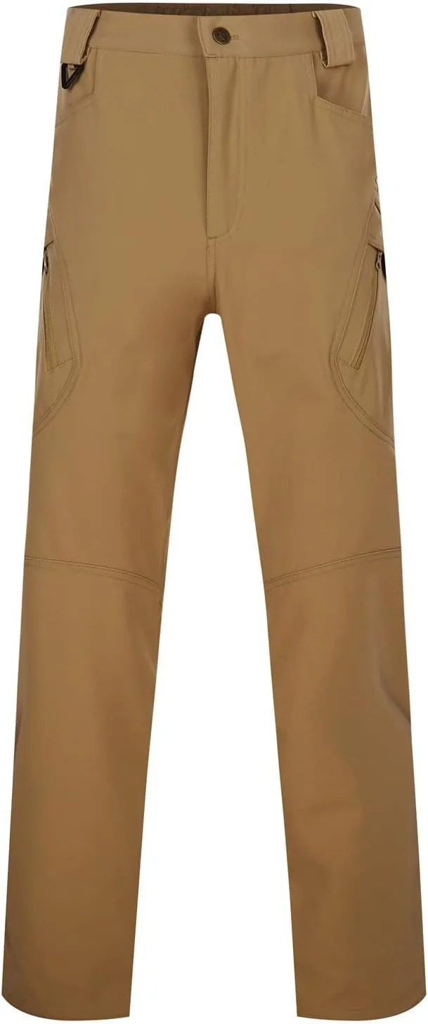 Men's Tactical Pants Classic Fit Cargo Pants Joggers Running Workout Gym Track Golf Pants Work Trousers