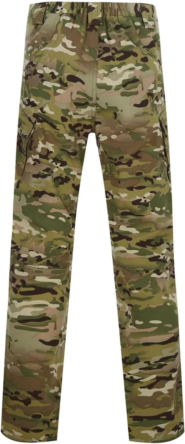 Men's Tactical Pants Classic Fit Cargo Pants Joggers Running Workout Gym Track Golf Pants Work Trousers