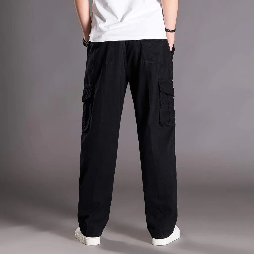 MIDOO Golf Pants Men Tapered Leg Casual Drawstring Waist Joggers Lightweight Breathable Active Athletic Fishing Hiking Pants