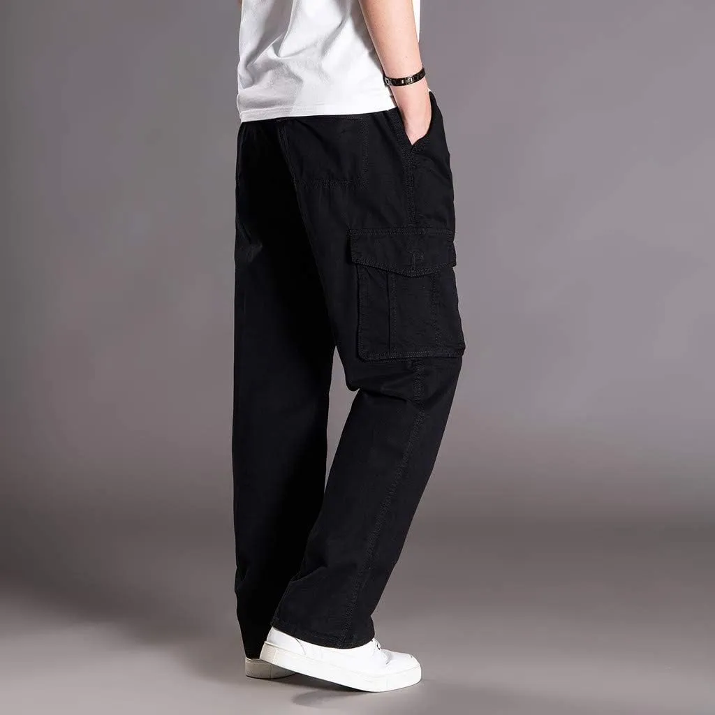 MIDOO Golf Pants Men Tapered Leg Casual Drawstring Waist Joggers Lightweight Breathable Active Athletic Fishing Hiking Pants