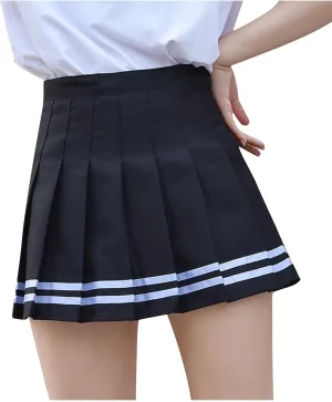 Mini Tennis Pleated Skirt Casual High Waisted Skirts for Women Trendy Summer Sexy A Line School Golf Shorts 2025
