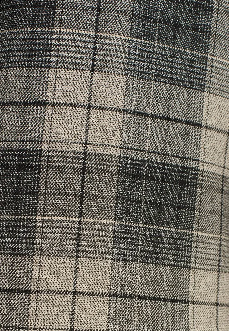OXXO - Mixed Plaid detailed blazer jacket