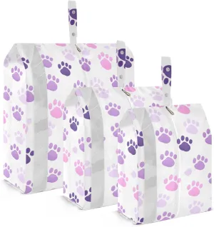 Paw Cute Packing Cubes for Travel 3 Set Compression Travel Bags Luggage Organizers for Packing