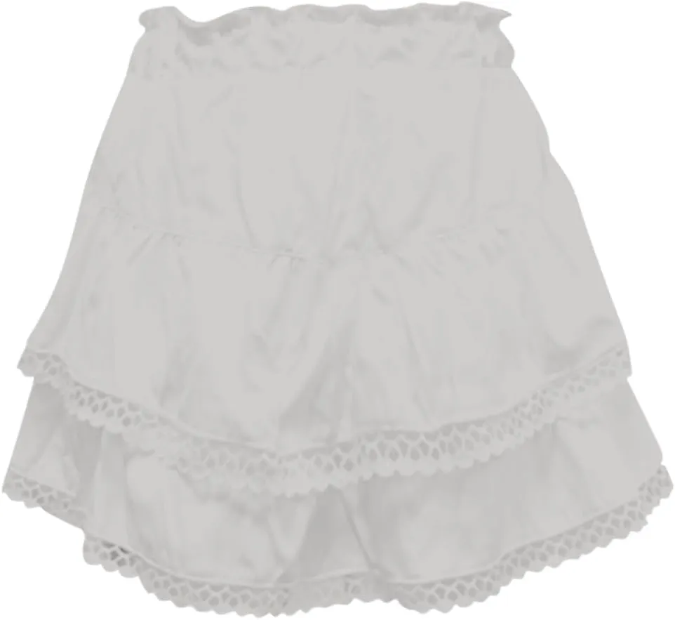 Pleated Skirts for Women Cute High Waist Ruffle Mini Skirt Layered Ruffle Flared Flowy Swing Beach Mini Short Skirt