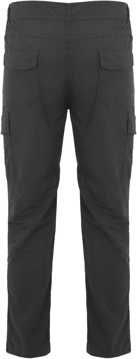 Quick Dry Tactical Cargo Pants for Men Water Resistant Lightweight Outdoor Trousers Straight Leg Classic Work Pants