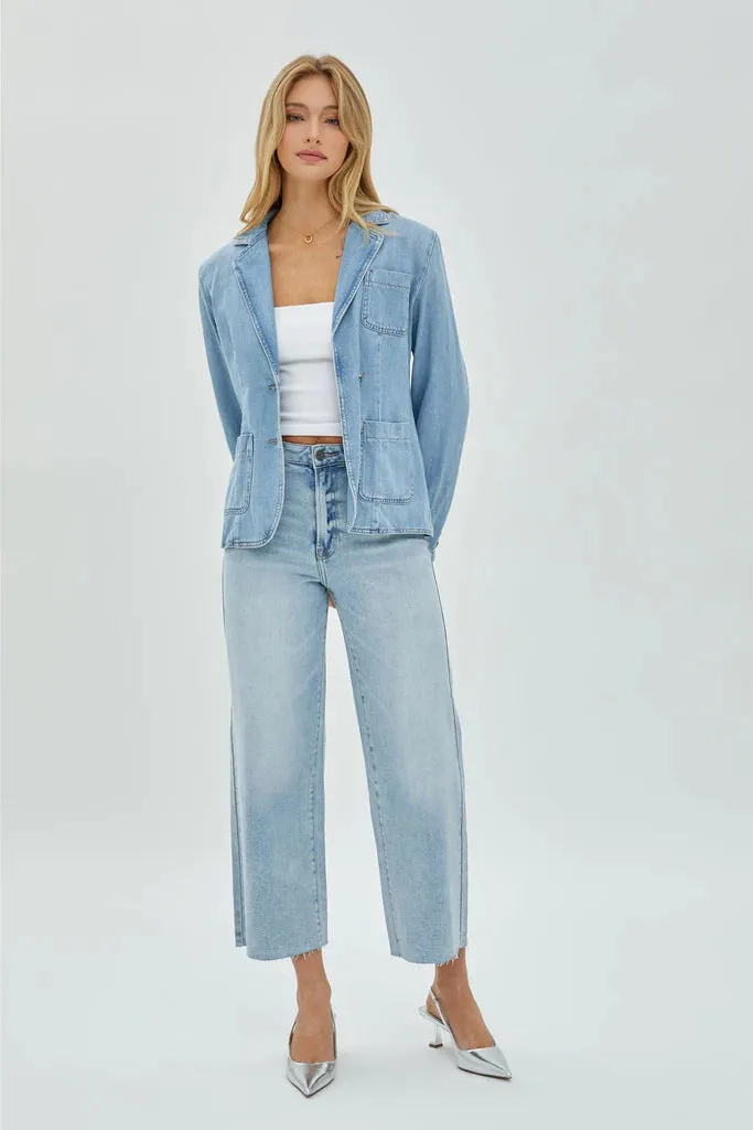 Rebel Denim Blazer by Hidden