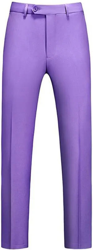 RTRDE Men's Pants Dress Pants Slim Fit Solid Color Skinny Trousers Casual Business Wedding Suit Pants, 31-40