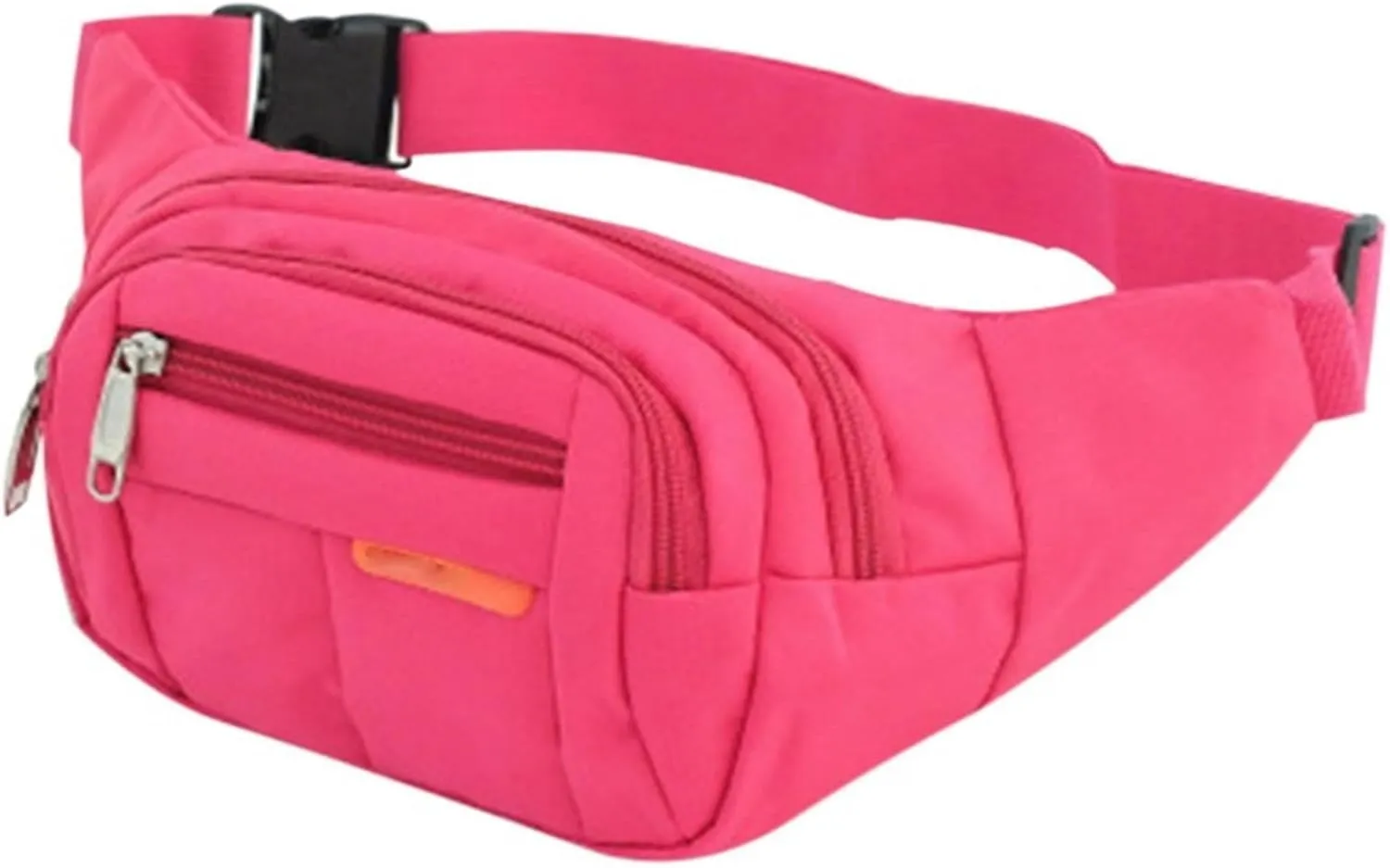 Shoulder Bag Unisex Travel Waist Pouch for Men and Women - Versatile Phone and Money Belt Bag(Pink)