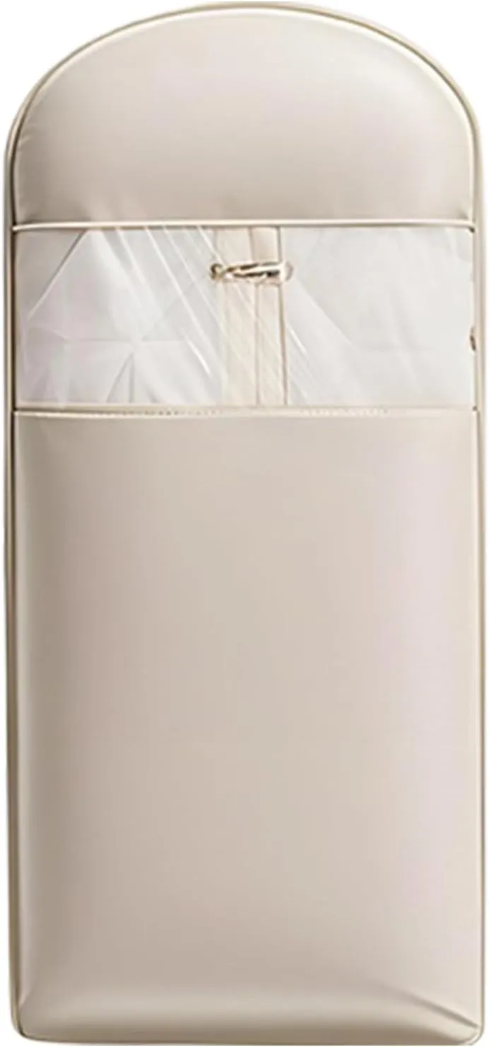 Space Saving Hanging Garment Bag, Coat Dust Cover, Suit Cover Bag, Closet Organizer With Se-lf Compression Zipper, Hangable Clothes Storage Bag For Jacket, Shirt