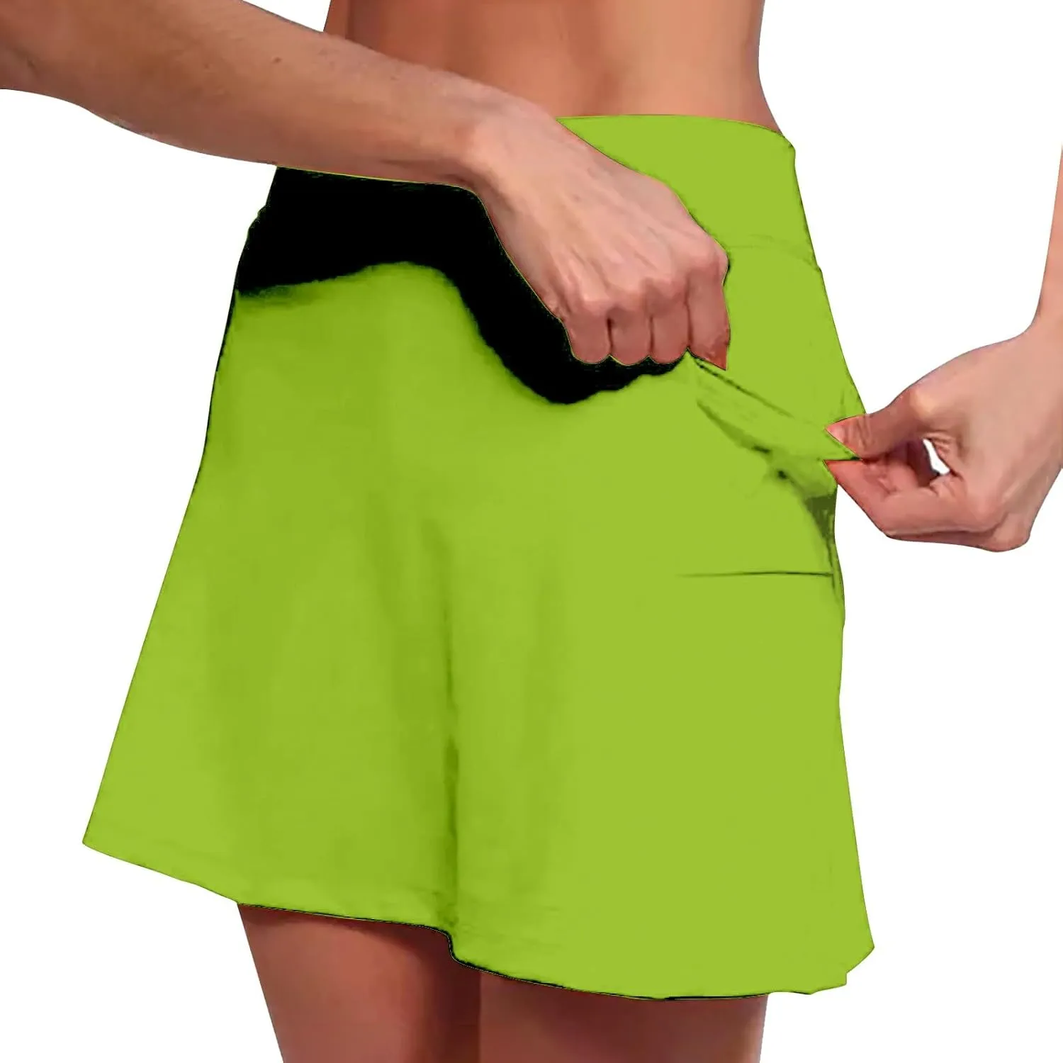 Summer Skirts for Women 2024 Athletic Shorts for Women with Pockets and Liner Pink Dress with Pockets