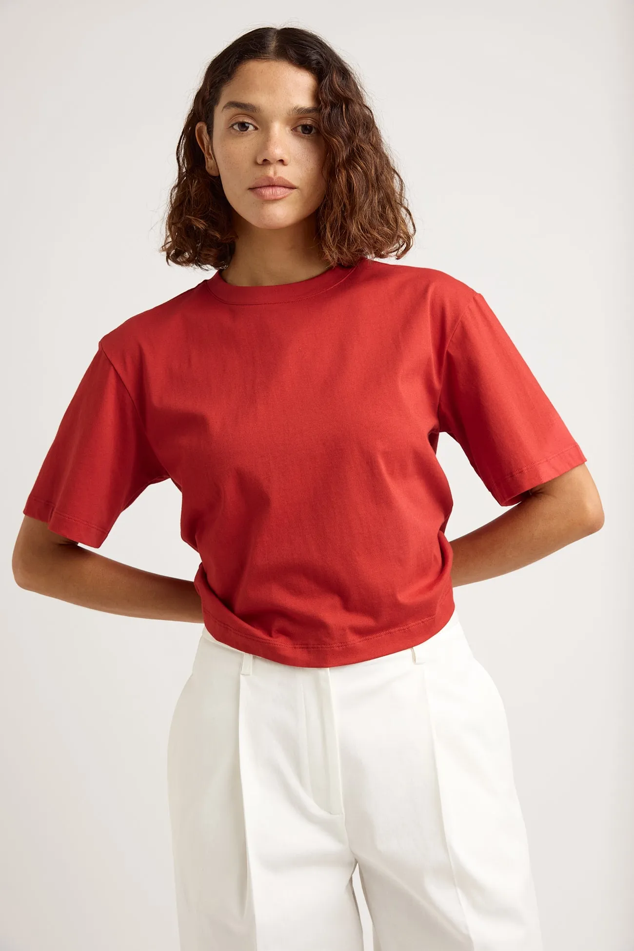 SUPIMA® RELAXED CROP TEE
