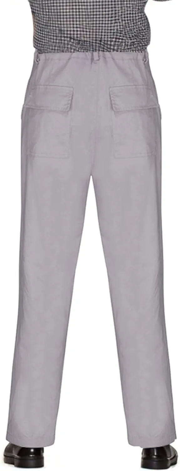 Sweatpants for Men Tapered Classic Slacks Athletic Elasticated Waist Solid Color Split Elasticated Comfort Cargo Dark