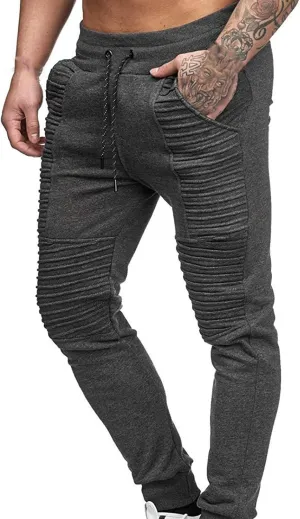 Tactical Pants for Men Stretch Lightweight Hiking Cargo Work Trousers Slim Fit Military Tactical Sweatpants