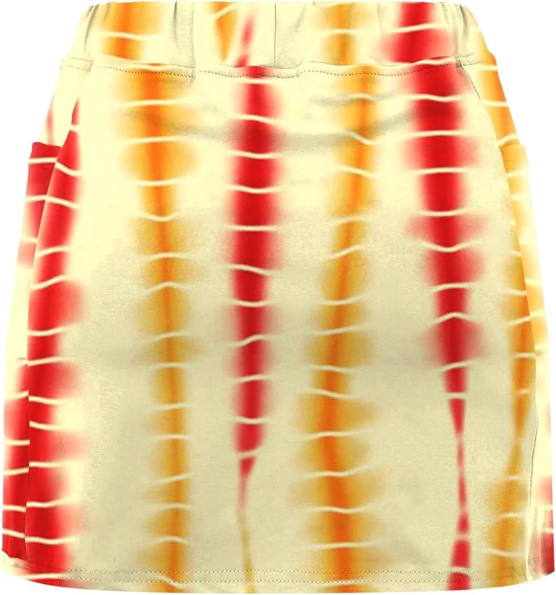 Tennis Skirts for Women Stretch Workout Lightweight Golf Athletic Skort Tie-Dye Pocket 2 in 1 Running Inner Shorts Underneath